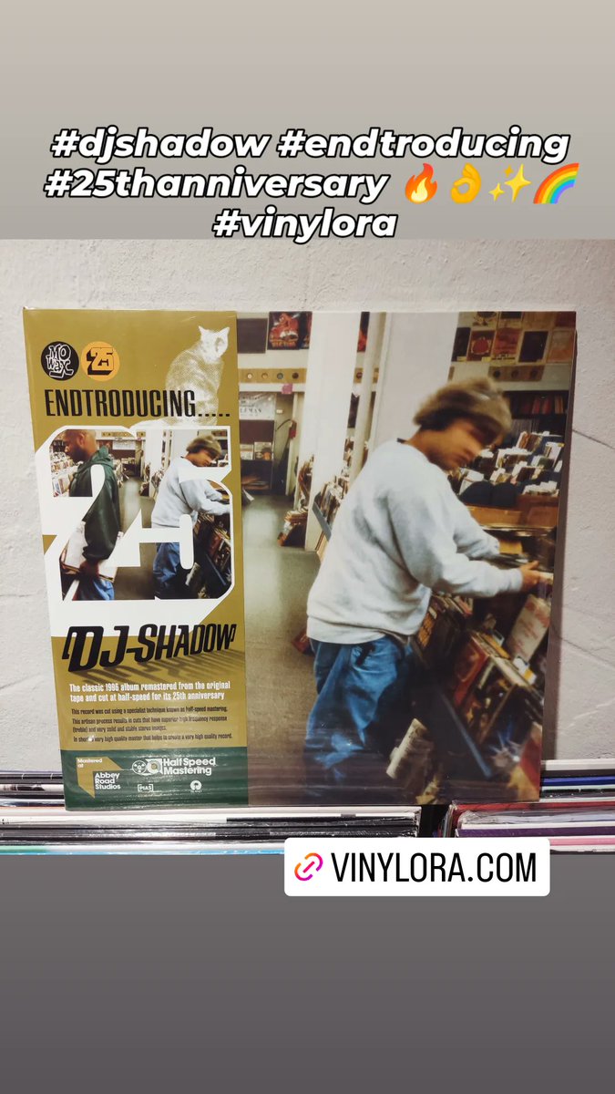 vinylora's tweet photo. #djshadow #endtroducing #25thanniversary 🔥👌✨🌈
#vinylora #vinyloradenda #vitoriagasteiz #lacorre #aldezaharra #vinyljunkies #vinylcollection
https://t.co/TWbsCrQ068 https://t.co/EpeWkx4qJe