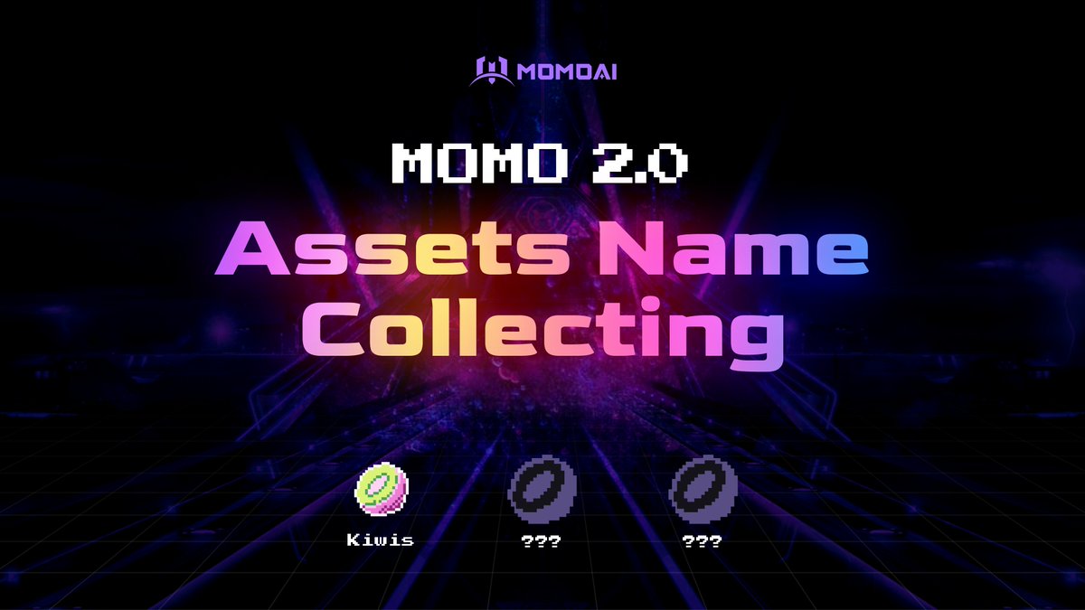 🚀 Get ready to name our new in-game assets in Momo 2.0! 🍏 After the 1.0 is over, we are officially switching to 2.0 , which will have three currencies, MTOS, POINT-X, POINT-Y. 💗Introducing POINT-X & POINT-Y: 🤹POINT-X: Stable in-game currency, converted from MTOS, used to…