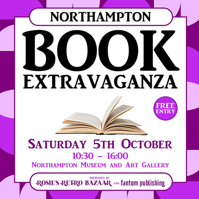 RosiesBazaar's tweet photo. NEW EVENT! The #BookExtravaganza visits #Northampton Museum and Art Gallery on 5th October! 

Discover more on our website: https://t.co/3mpEQ4T0FG…

#BookFair #IndieAuthors https://t.co/Cat1N98Kns
