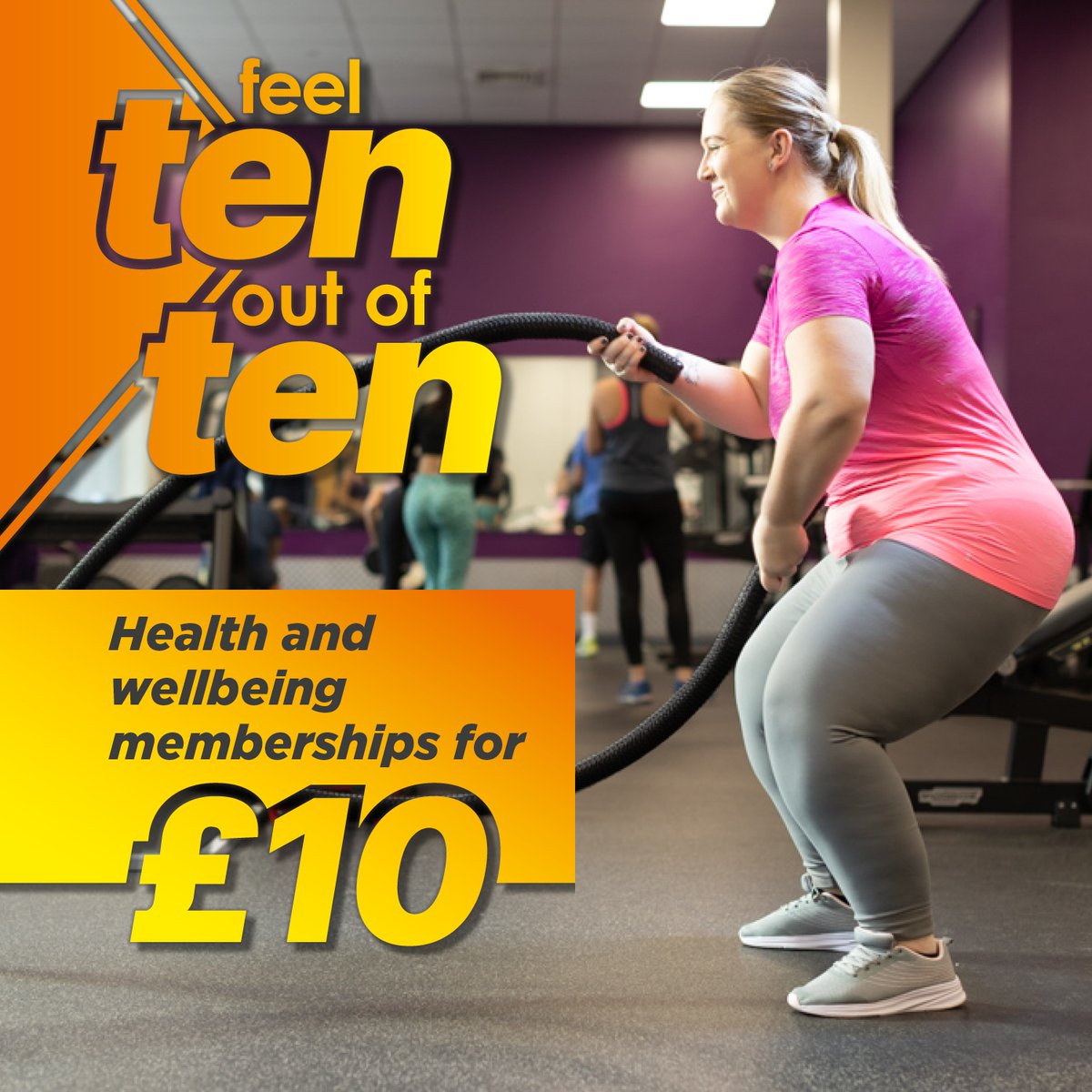 Feel ten out of ten for less 🙌 This May, get your first month's membership for just £10 - saving up to £23.50! Find out more about joining our health and wellbeing community here 👇 livewirewarrington.co.uk/ten/