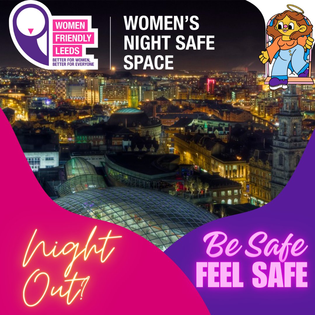 Hope everyone’s had a great week in the sunshine! Women’s Night Safe Space will be out 10pm-3am in our spot by the Corn Exchange for any help & support you might need 💜