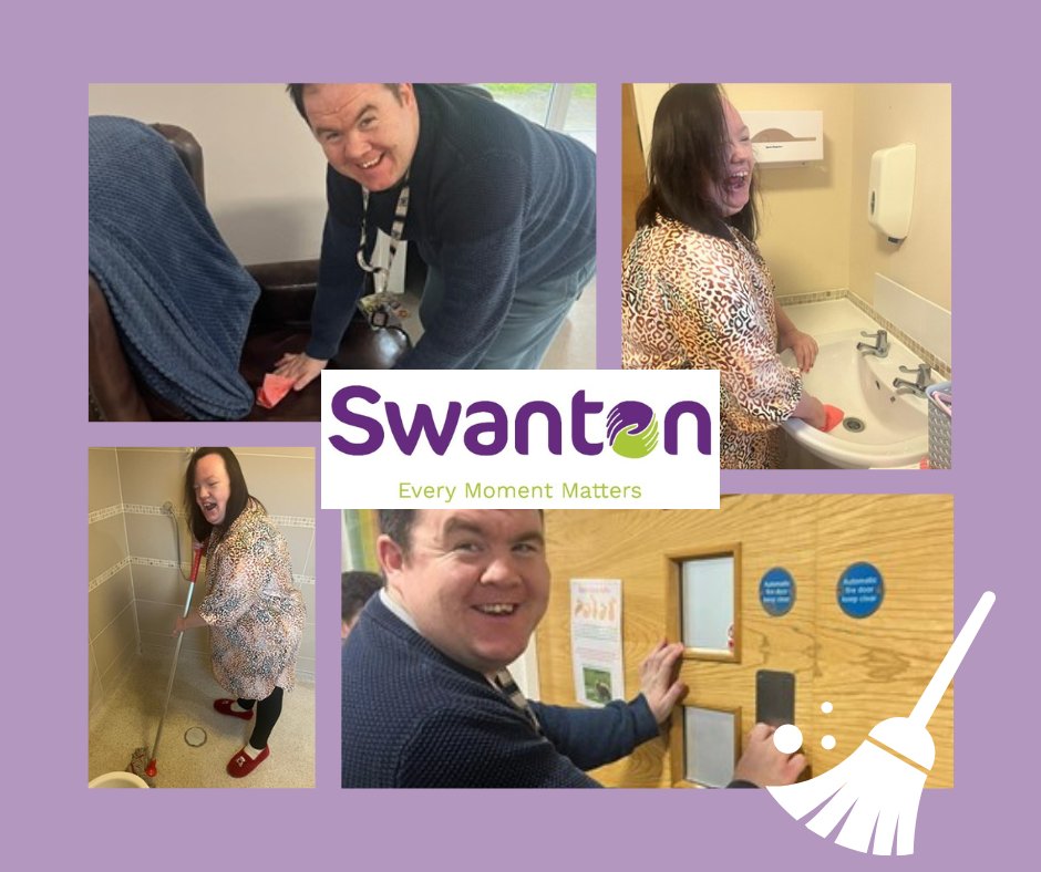 🧹 Rebecca and David are on Cleaning Duty at Baylis Place! 🌟

Let's give them a round of applause for their hard work 🥰

Want to be part of a team that truly makes a difference to the lives of others? Check out our vacancies now at 🔗uk.indeed.com/cmp/Swanton-Ca…

#SwantonEthos