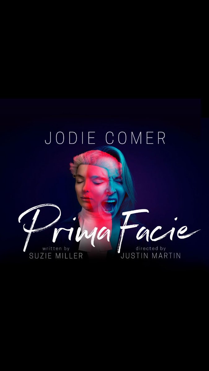 This “Powerful script”  #suziemiller needs to come to IRELAND 🇮🇪 #primafacie 

“Prima facie” is a Latin term that translates to “at first sight” or “on the face of it.” Basically meaning - evidence that seems good enough until proven otherwise.