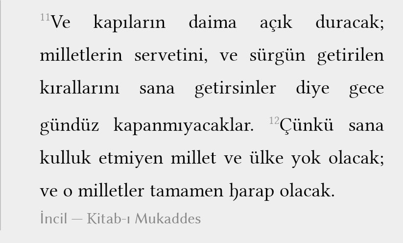 Mehdiden başka hiç kimse için, hiç bir rasul için 'sana kulluk (kölelik, cariyelik) yapmayan memleketi yok ederim' diye yapılmamıştır. Mehdiden başka hiç kimseye tam yetki verilmemiştir. Sahip/Efendi  ismini Mehdiden başkası taşımaz.