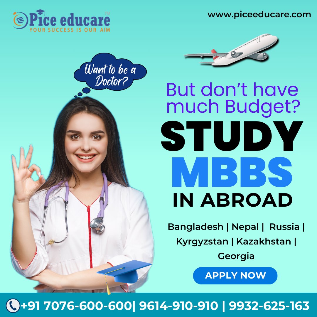 MBBS Admission 2024-25 Want to Study MBBS on an Affordable Budget? Study MBBS Abroad 2024-25 Session Admission Enquiry: +91 7076600600/9614910910 Helpline no- 9932625163 . . #mbbsabroad #studymbbsabroad #mbbseligibility #MBBSFees #mbbsfeesbangladesh #mbbs #piceeducare