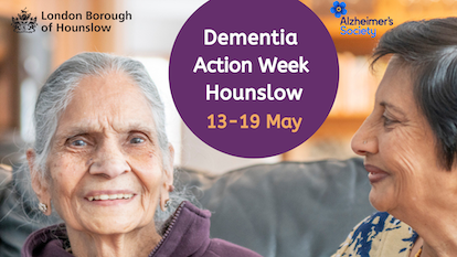 The lights at Hounslow House will turn blue on Monday, 13 May to show the Council’s support for #DementiaActionWeek. To read more and find about about planned free activities and events across #Hounslow, visit: hounslow.gov.uk/news/article/3… @dementiaUK