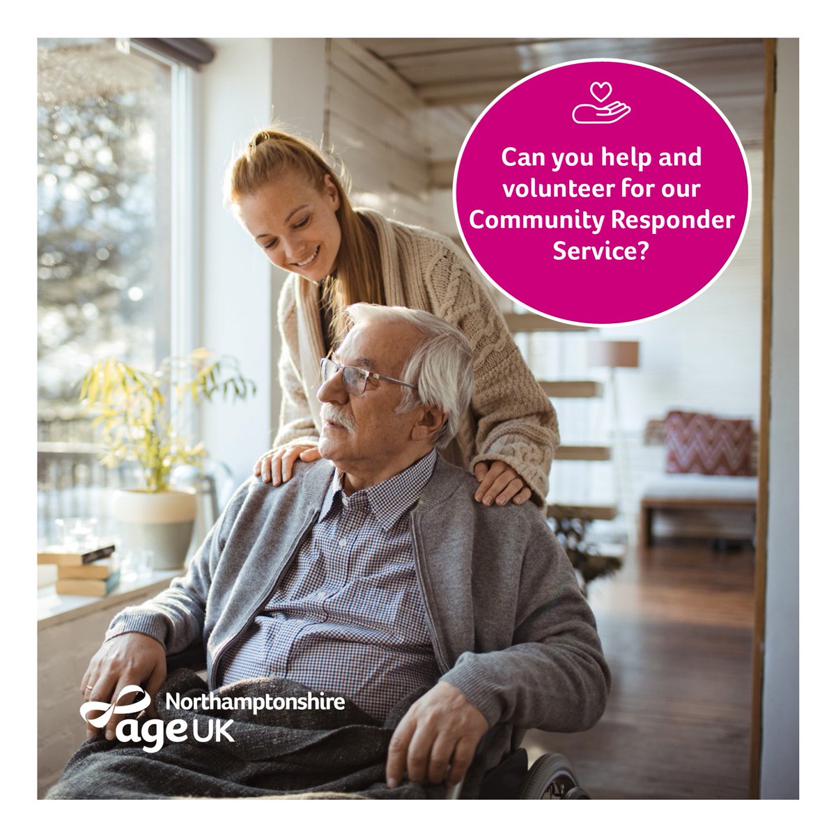 We need community responder #volunteers in #Northamptonshire. To provide reassurance and support to an older person in their home. This could be a welfare check or when a delay is anticipated for Primary or Secondary care support. Call 01604 210618. bit.ly/3Zz4UaM