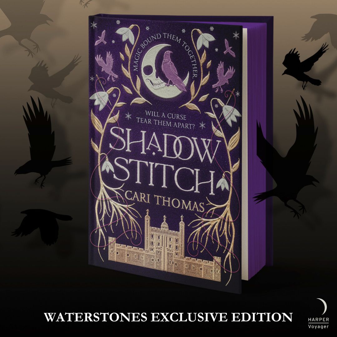 Witches thrive in the darkness... 🖤 The @waterstones special edition of #Shadowstitch by @CariThomas_Auth is simply stunning Get your copy now: smarturl.it/ShadowstitchWT…