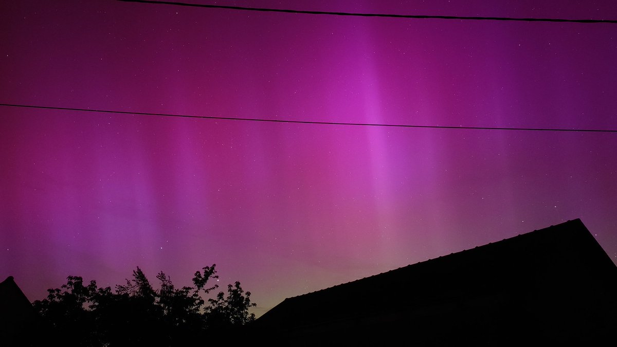 Magnifique spectacle cette nuit en Touraine 😍✨