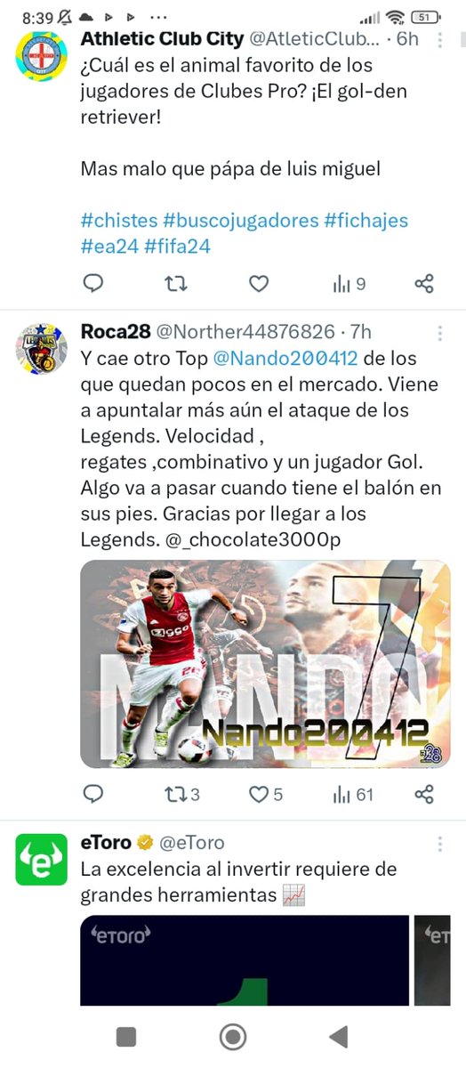 Genios Unidos (@aridanyd) on Twitter photo Cuidado con esta persona que le va hablando a vuestros jugadores en plena liga y todo les ofrece de todo para que se vayan con el,no recomendable,tóxico donde los haya, <a href="/Ace_espanaa/">ACE España</a> <a href="/BlackHawks_fc/">Black Hawks</a> @CANARUNAFC <a href="/Keeviin2018/">kevin</a> <a href="/Crimi69J/">Ghost__BabaYaga</a> <a href="/TioChocolatero/">ElTioPaco</a> @eneagono1 Cuidado con esta persona que le va hablando a vuestros jugadores en plena liga y todo les ofrece de todo para que se vayan con el,no recomendable,tóxico donde los haya, <a href="/Ace_espanaa/">ACE España</a> <a href="/BlackHawks_fc/">Black Hawks</a> @CANARUNAFC <a href="/Keeviin2018/">kevin</a> <a href="/Crimi69J/">Ghost__BabaYaga</a> <a href="/TioChocolatero/">ElTioPaco</a> @eneagono1
