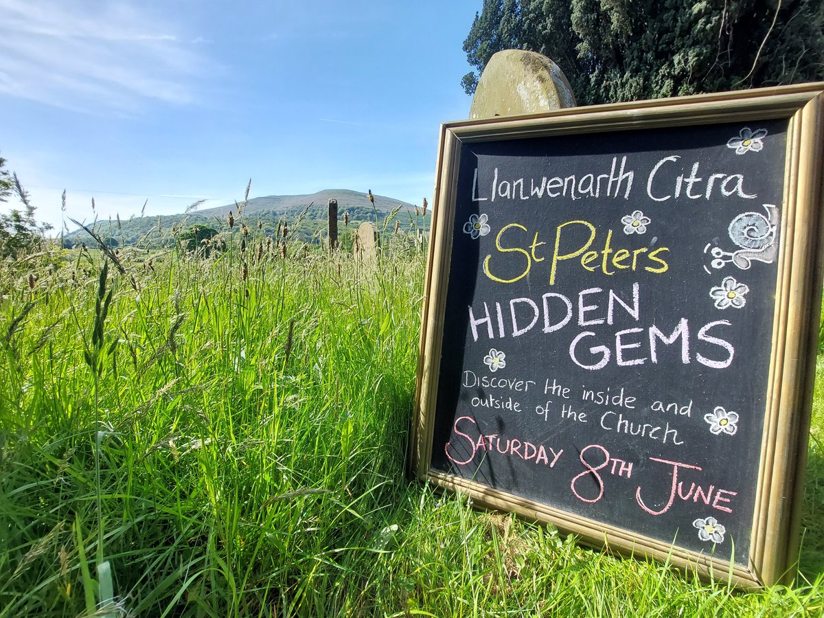 llan_st's tweet image. Our church is open everyday and we would like to welcome you to our special Hidden Gems day on Saturday 8th June

@AberArtsFest @AberWritingFest @afoodfestival @AberChronicle @AberVoice @AbergavennyToS @LoveYFenni  @MChurchcare @MonCountryside @mindinmon
@natureisntneat @MonHubs