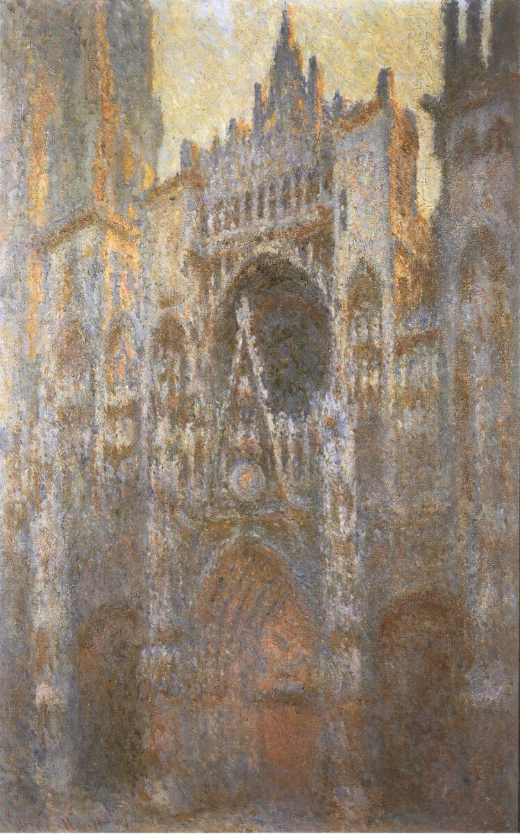 Rouen Cathedral 02, 1894 linktr.ee/monet_artbot