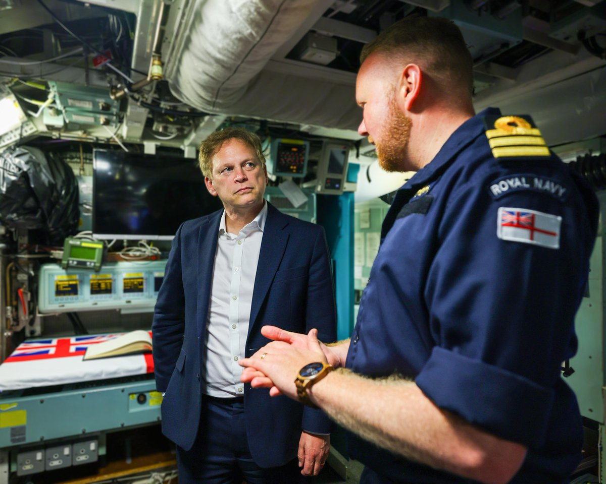 The Silent Service.  The men and women of our Submarine Service who sacrifice so much to spend months on end at sea protecting the UK.  The debt we all owe them cannot be overstated and I was proud to visit HMS Astute this week to thank those on board for their service.