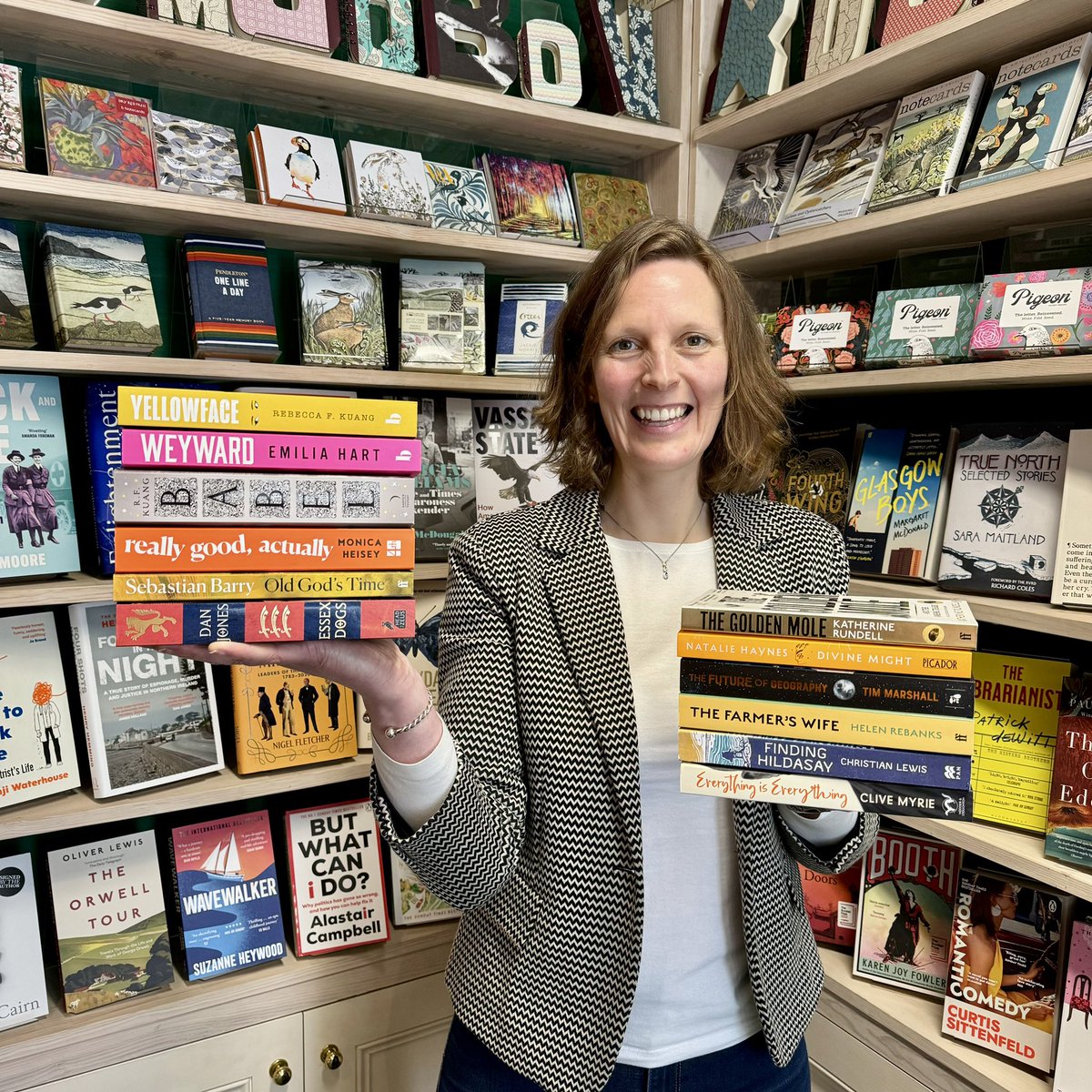 If you’re out and about today do pop into the bookshop to chat all things #IndieBookAwards with our Claire, who just happens to be on the judging panel this year. A fab selection of fiction and non-fiction on this year’s short list to sift through. @booksaremybag