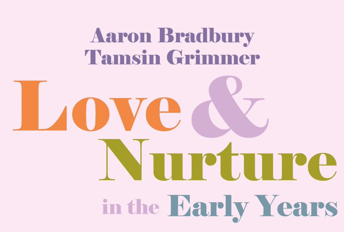 We are excited about our book launch event on 8th June. Everyone should have received an email and information. We value Love and Nurture so much and the EYs that it’s a free event and everyone gets a copy of our book for Free. Thank @Sage_Publishing @NorlandCollege & @kinderly