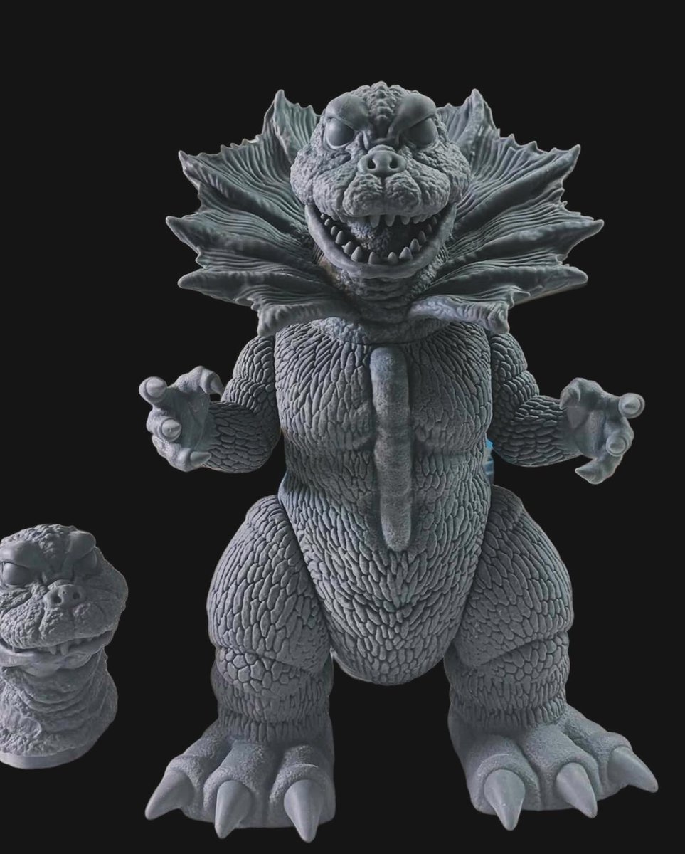 Coming soon: Planet-X is excited to unveil the upcoming release of the Jirass sofubi figure, which has received full authorization from Tsuburaya Productions. 

Standing tall at approximately 30cm, our Jirass figure boasts six points of articulation, allowing for dynamic posing.