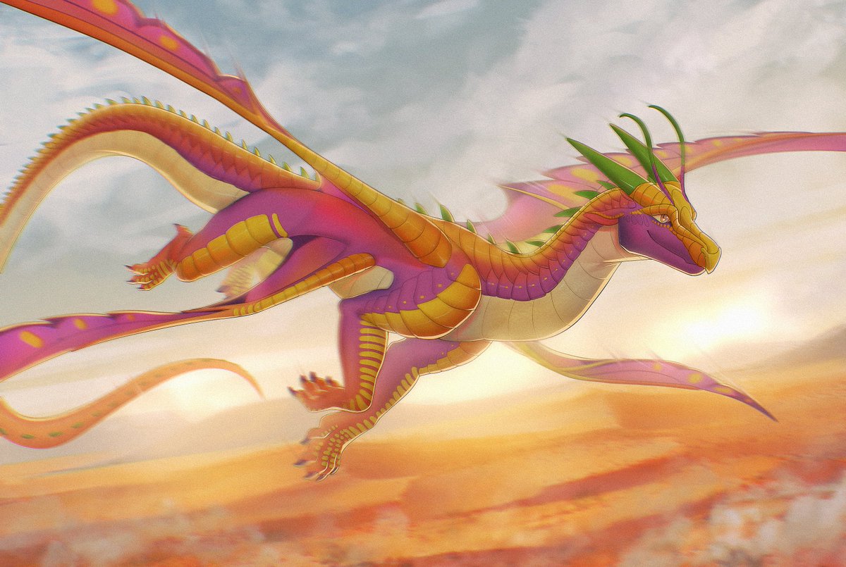 today I offer you dragon. tomorrow... who knows?
#wingsoffire #wof