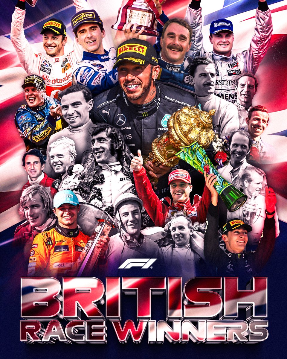 Following his win in Miami, Lando Norris joins some of the most esteemed Brits in the sport, as a race winner 🏆 

#F1