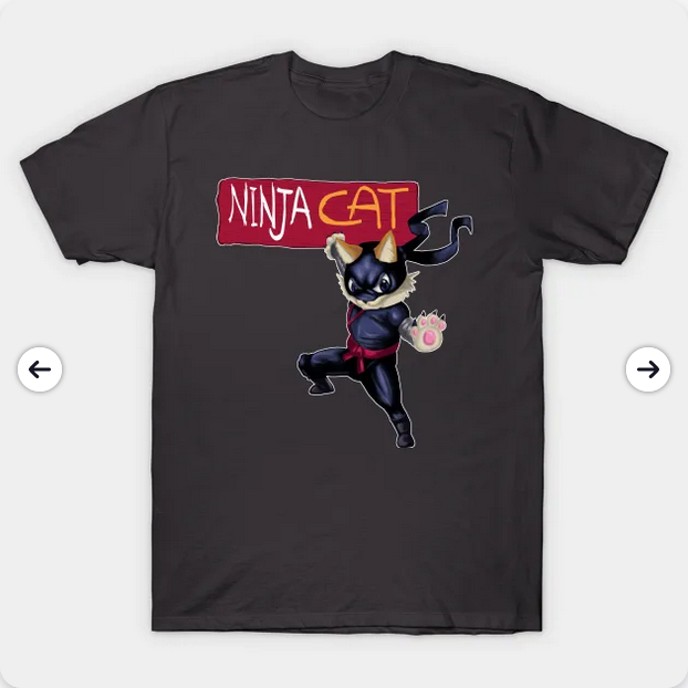 Check out This shirt from my @teepublic store
--
teepublic.com/t-shirt/600021…
--
#ninja #ninjacat #drawing #art #shirt #teeshirt #artwork #digitalartwork