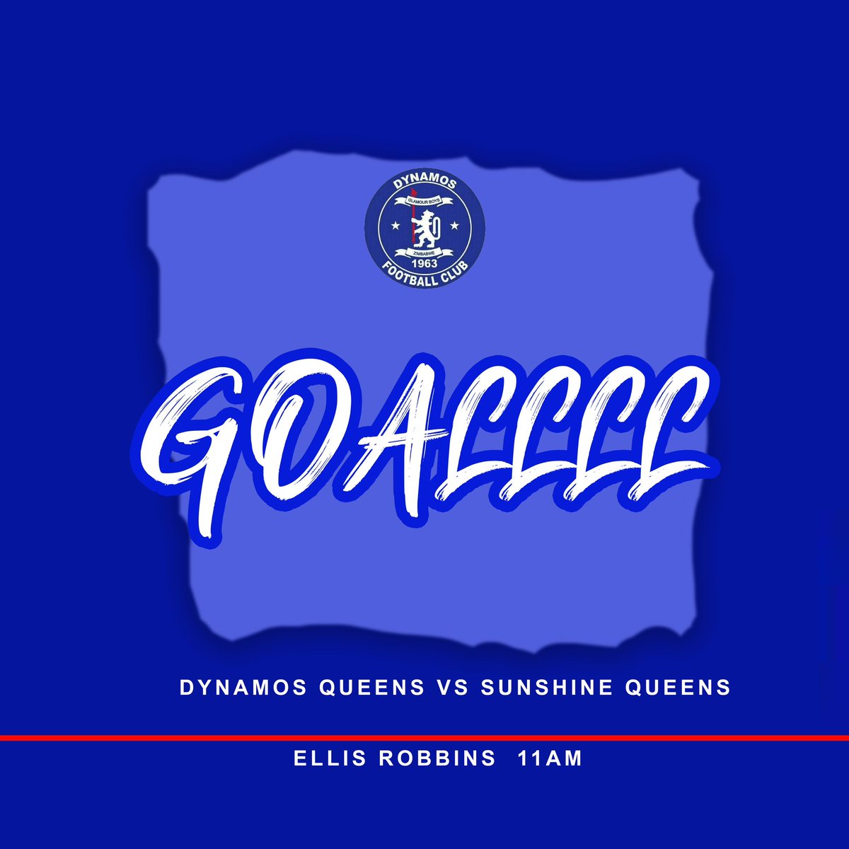 46’ Second half underway. Palatial Maka extends our lead. Dynamos Queens 4️⃣-0️⃣ Sunshine Queens