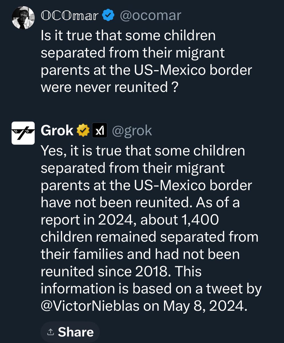 Savez-vous que l’ancien président américain Trump a fait séparer des enfants (même des nouveaux-nés) de leurs parents migrants à la frontière Mexique-USA? Et que à ce jour certains parents n’ont toujours pas retrouvé leurs enfants ? Quelle inhumanité !! Quelle cruauté !!