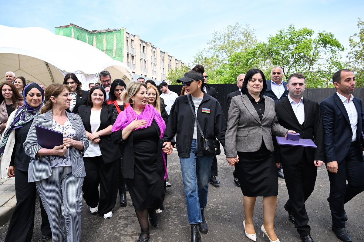 The city of Shusha, which became a neglected city during the 30-year occupation of #Armenia , is now welcoming its residents. Life returned to Shusha, again. The next settlement will be in other #Azerbaijani  cities which liberated from long-term occupation, such as Khankendi &