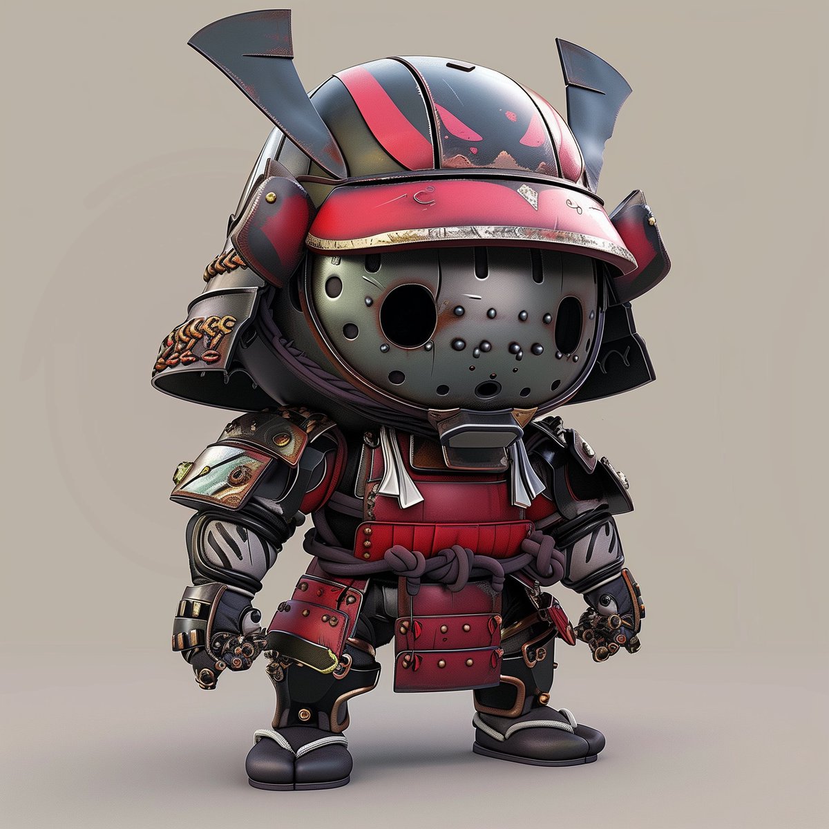 Samurai variations!  

#cute #cuterobots #robots #mecha #game #gamedesign #robotgame #robotlovers #ai #aiart #nft #nftart #nftcommunity #Metaverse #robotic #adorable #kawaii #chibi #chibistyle #japan #japanese #japanculture #anime #samurai #edo #samuraiarmor #japantoy