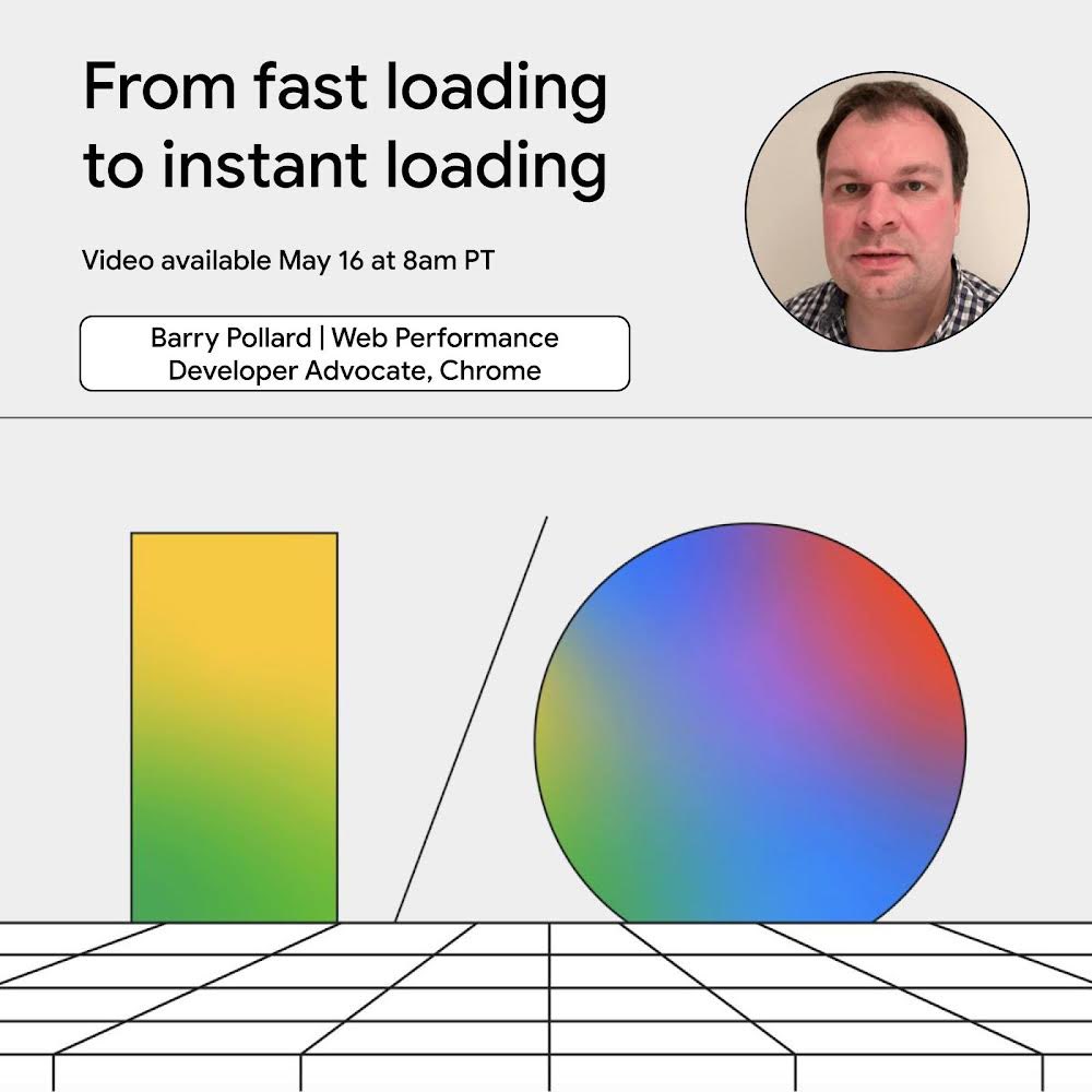 🇮🇪 DUB - ✈️ - SFO🇺🇸
Google I/O here I come!

If you’re there and wanna nerd out about #webperf then find me and say hi!

I’ll be talking about Instant Loading through the Speculation Rules API on Wednesday (video released for general viewing on Thursday).

io.google/2024/
