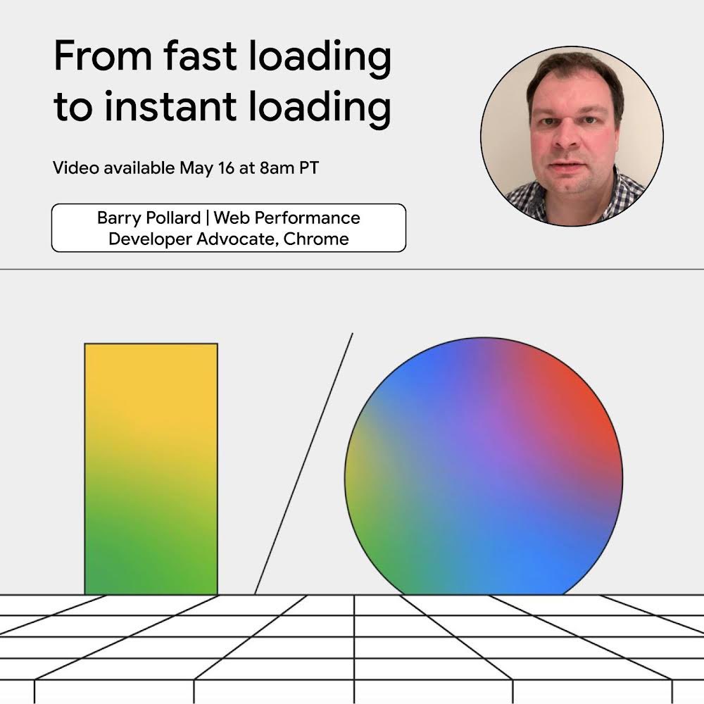 🇮🇪 DUB - ✈️ - SFO🇺🇸 Google I/O here I come! If you’re there and wanna nerd out about #webperf then find me and say hi! I’ll be talking about Instant Loading through the Speculation Rules API on Wednesday (video released for general viewing on Thursday). io.google/2024/
