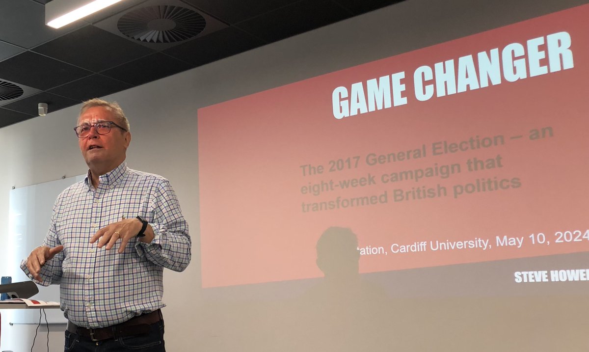 Refreshing to discuss GE2017 with postgrads at Cardiff School of Journalism.

A nice change from tiresome attacks by those who were shocked Corbyn came within a few seats of winning (despite the sabotage) and who rewrite history to 'prove' a left manifesto wasn't the main reason.