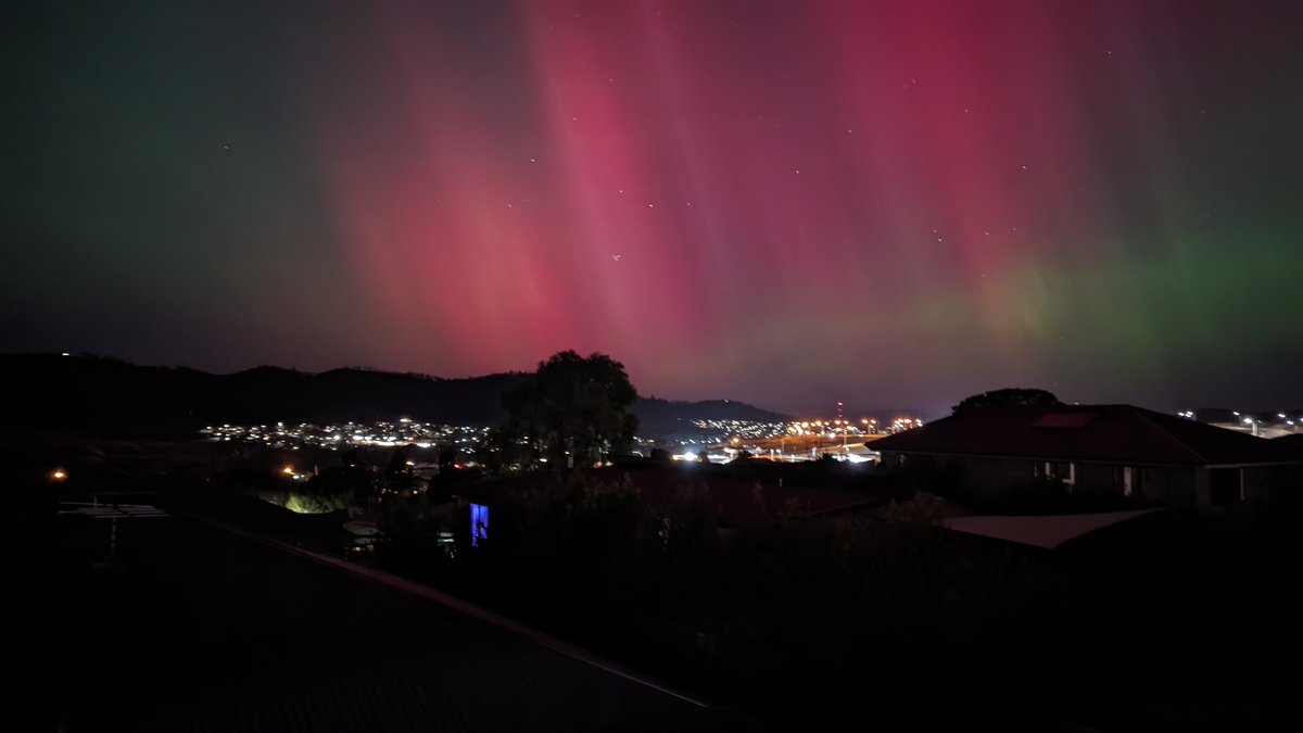 Hobart is magical this evening