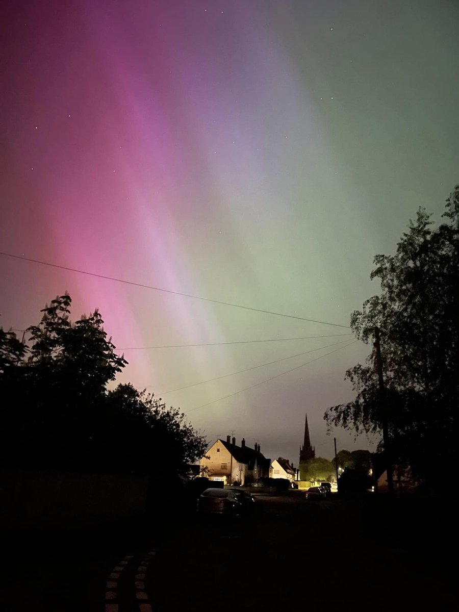 Taken last night in our village. Nice lightshow