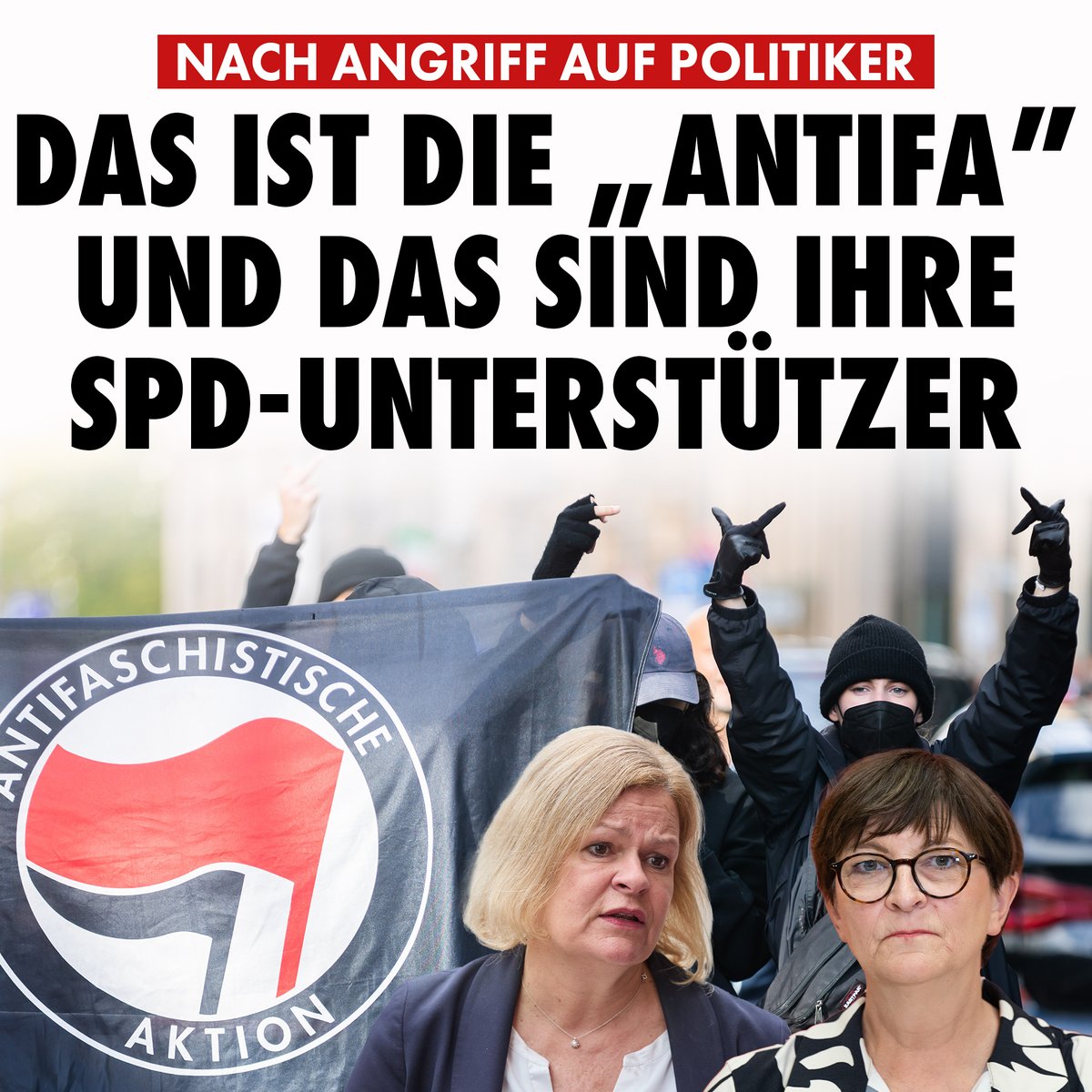 Am Donnerstag wurde ein Wahlkampfstand der AfD in Stuttgart angegriffen. Die Angreifer? Mitglieder der Stuttgarter Antifa. Doch was ist die Antifa und welchen Status genießt die Organisation in Deutschland? nius.de/gesellschaft/n…