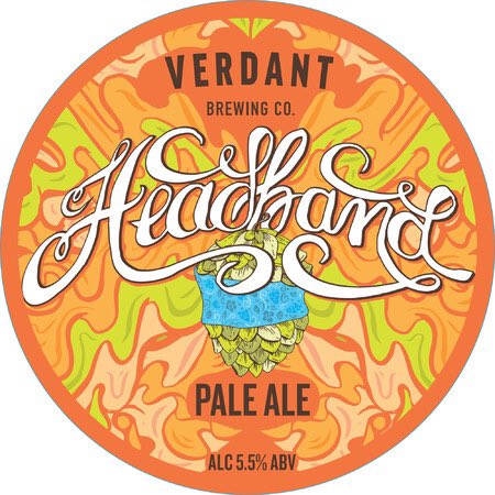 Another fresh keg of @VerdantBrew on today. Headband. Ratebeer: 98/100 Glowing orange colour. A beautifully balanced beer where the pale, crystal and Munich malts really help amplify the hops juicy qualities.