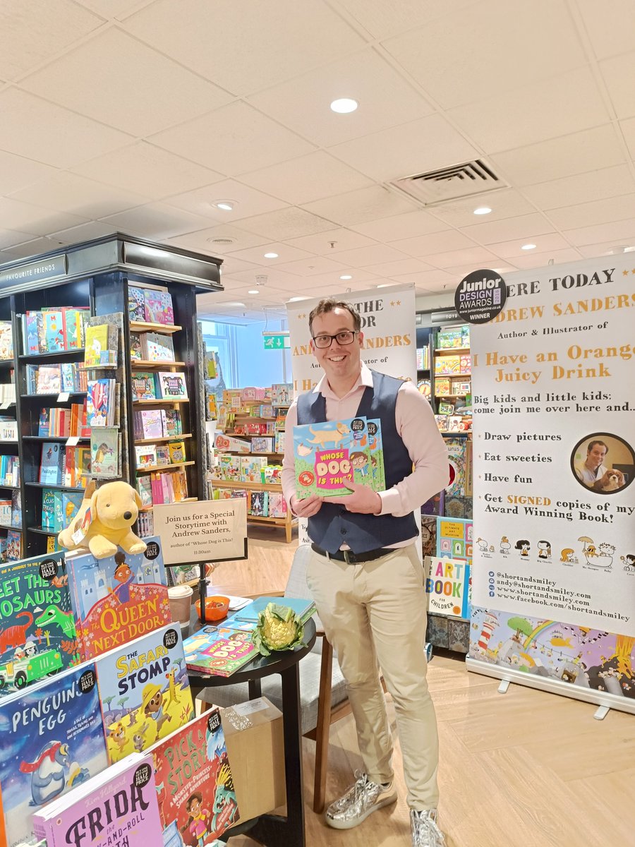 shortandsmiley's tweet photo. Come join me at @Waterstones in Leeds and get a signed copy of my Waterstones Book of The Year Finalist story, Whose Dog is This!?
#leeds #yorkshire #waterstones #WDIT
#Leeds https://t.co/i66veGBdRg