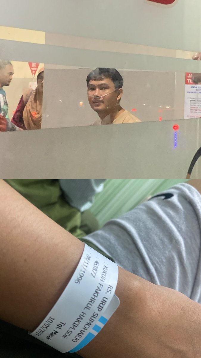 Yahpelupa's tweet photo. Sebulan dua kali masuk rumah sakit berbeda, bahagia sekali hidupku https://t.co/iTIyvAr0MQ