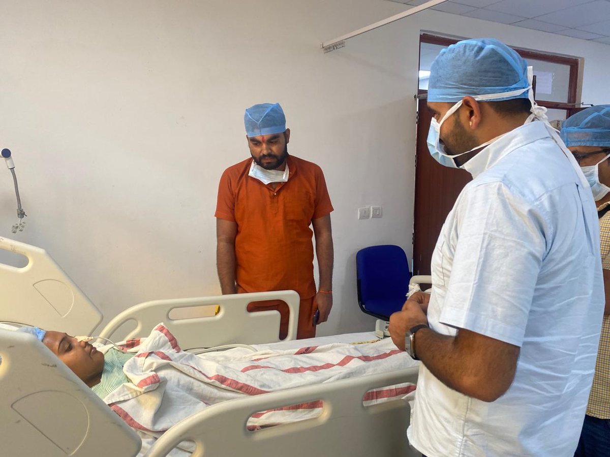 Adv_RPSingh04's tweet image. लोकप्रिय जनसेवक @RavindraBhati__ आज AIIMS हॉस्पिटल दौरे पर....