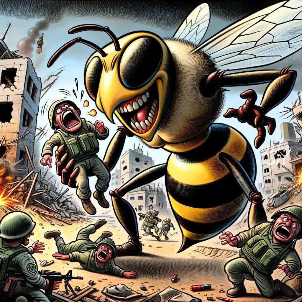 وقتی زنبورها ماموران خدا میشوند...
#Israel #Palestine