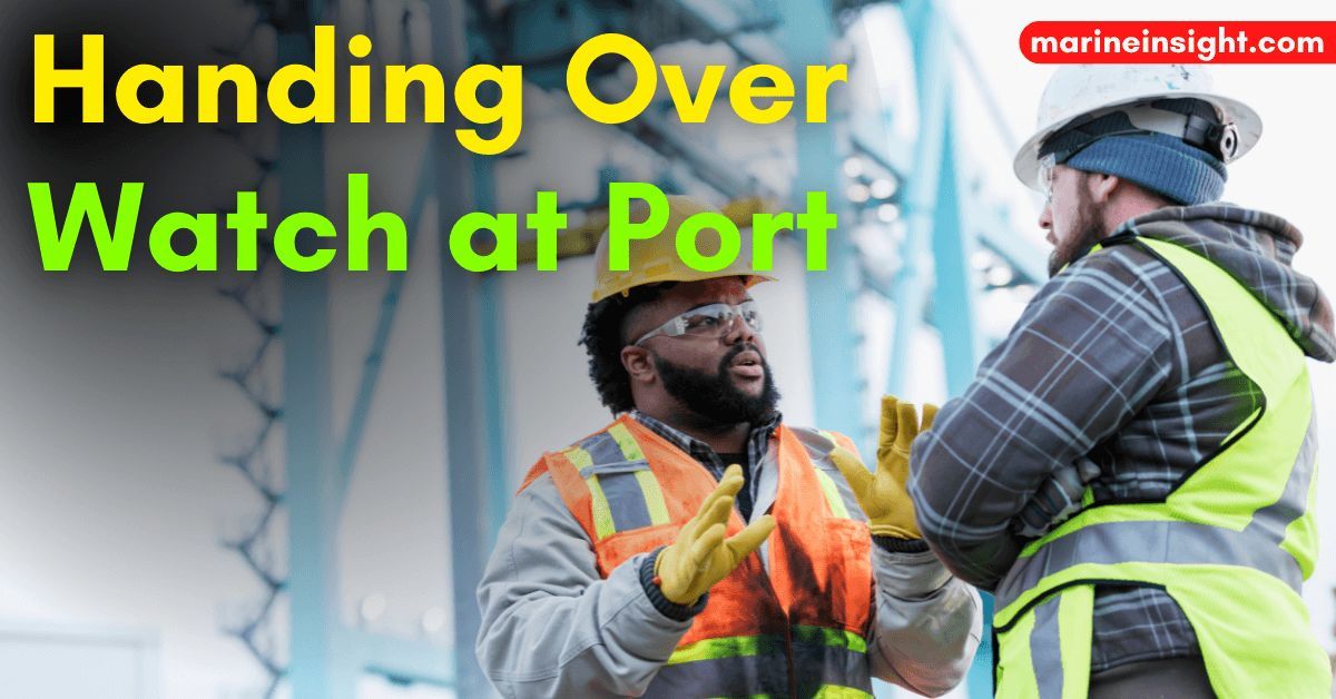 10 Points Marine Engineers Must Consider Before Handing Over Watch at Port Check out this article 👉 marineinsight.com/marine-safety/… #MarineEngineer #ShipSafety #MarineSafety #Port #Shipping #Maritime #MarineInsight #Merchantnavy #Merchantmarine #MerchantnavyShips