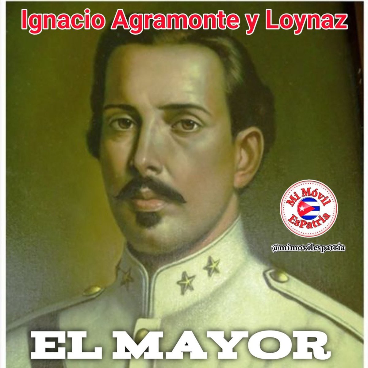 En el aniversario de su muerte #Cuba recuerda al Mayor Ignacio Agramonte, hombre que inscribió su nombre con letras doradas en la historia de la Patria #IslaDeLaJuventud #SentirPinero #SíSePuede #PorUn26EnEl24