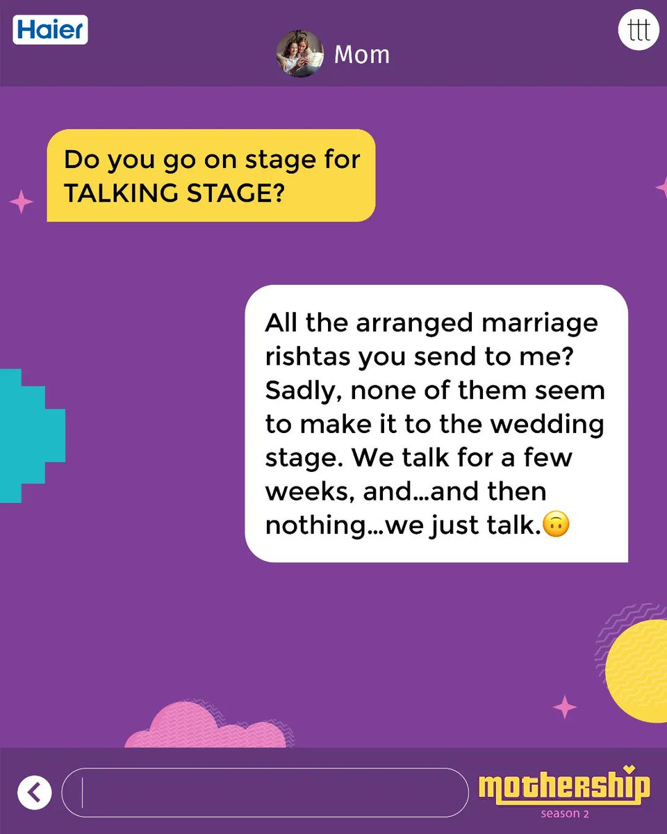 Mummy aap samajh gaye ke mai aur bolu? :'( 

ttt x Haier (<a href="/IndiaHaier/">Haier India</a>) bring to you Mothership Season 2 - with a special film. Watch it now!
#MomsKnowItAll