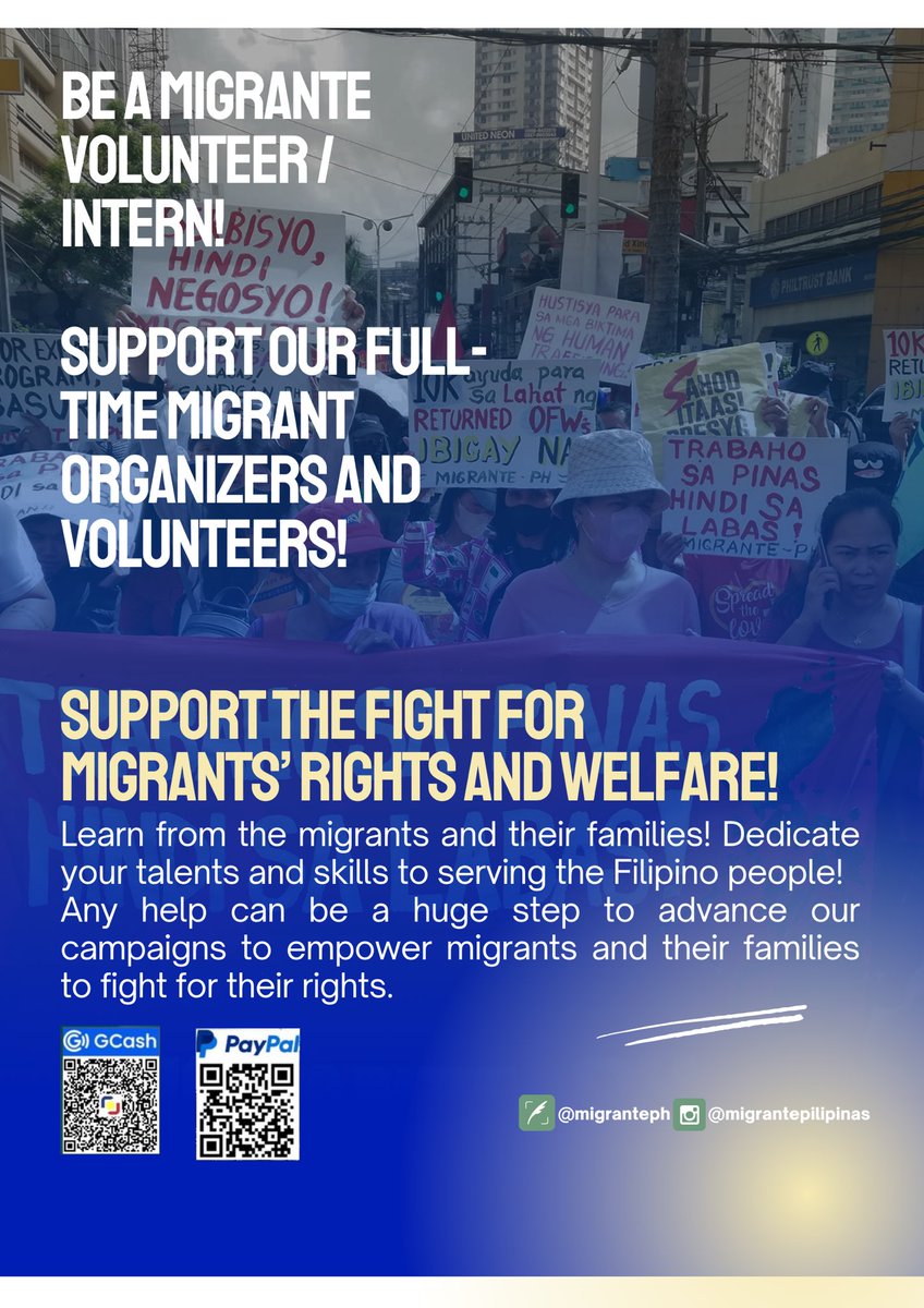 Migrante Philippines tweet media