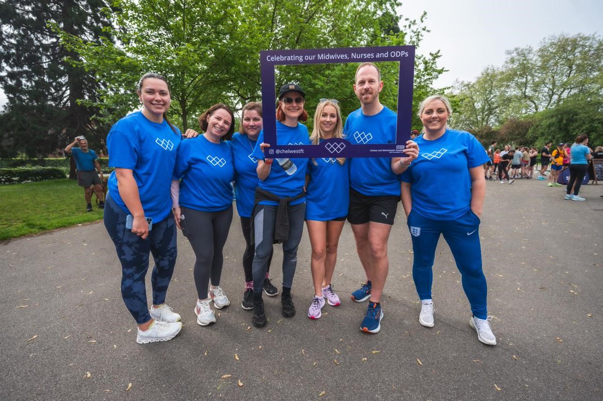 It was wonderful to join so many #teamCNO colleagues and others from @ChelwestFT and @NHSEnglandLDN to run the Fulham Palace parkrun today and celebrate nursing. Thank you to everyone who took part in @parkrunUK events across the country too! What an amazing turnout for #IND2024.