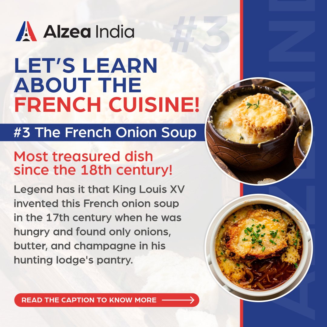 If you are reading this, then you are interested!

#frenchcusine #frenchdish #frenchonionsoup #frenchsoup #frenchfood #frenchdish #francefood #meals #frenchfoodseries #cusineoftheworld #appletart #food #foodie #yummy #drooling #mouthwatering #dinner #famousfrenchcusine #dinner