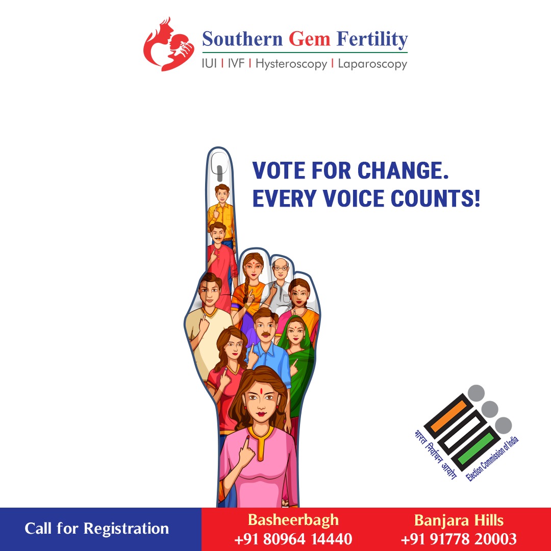 Vote for Progress, Choose the Future: Your Voice Matters!

#voteforindia #Telangana #SouthernGemHospital #vote