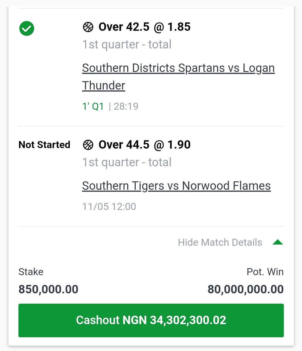 1 game left to boom 80 Million Naira. Hope you played? This is one of my follower's Ticket. Join my Telegram channel: t.me/loveb3rdx