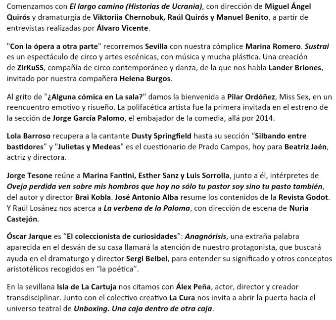 LaSalaRNE's tweet image. Os esperamos a medianoche, 23h en Canarias, en @radio5_rne y @ree_rne con estos contenidos...
📻👇🏽