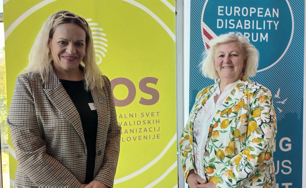 The AGA of <a href="/MyEDF/">European Disability Forum</a> is today in #Ljubljana . Important topics like employment of disabilities. Paneldiscussions, experiences of work and employment. <a href="/sofiaisari/">Sofia Isari</a> from <a href="/EUD_Brussels/">European Union of the Deaf</a>  <a href="/eurociu/">EURO-CIU</a> . <a href="/Kuuloliitto/">Kuuloliitto</a> <a href="/Amat_Teresa/">Teresa Amat</a> <a href="/efhoh/">EFHOH</a>