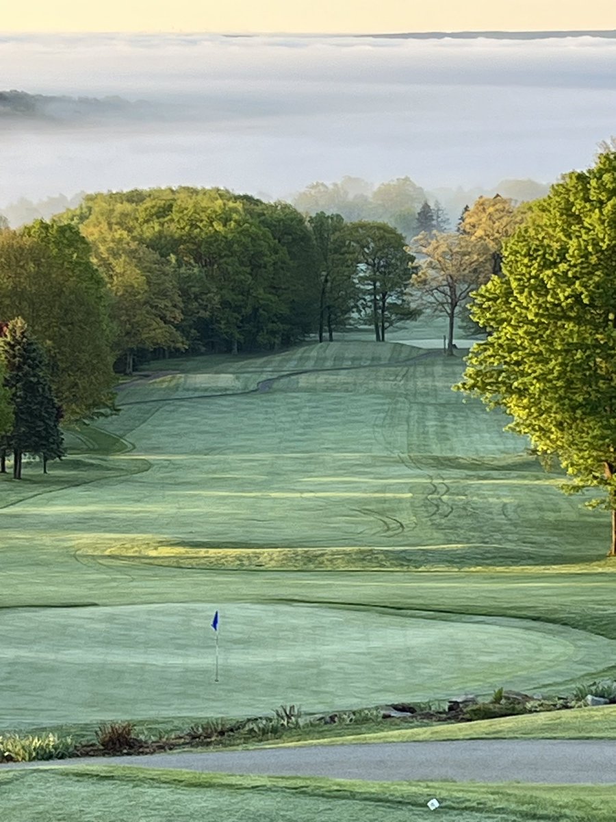 We are @highlands_golfclub for @GoingLowFAN this morning. Talking Mountain Golf and all things @PGATOUR and @thewpga and @TriStatePGA with @Palexander44 on @937theFan Talk soon.