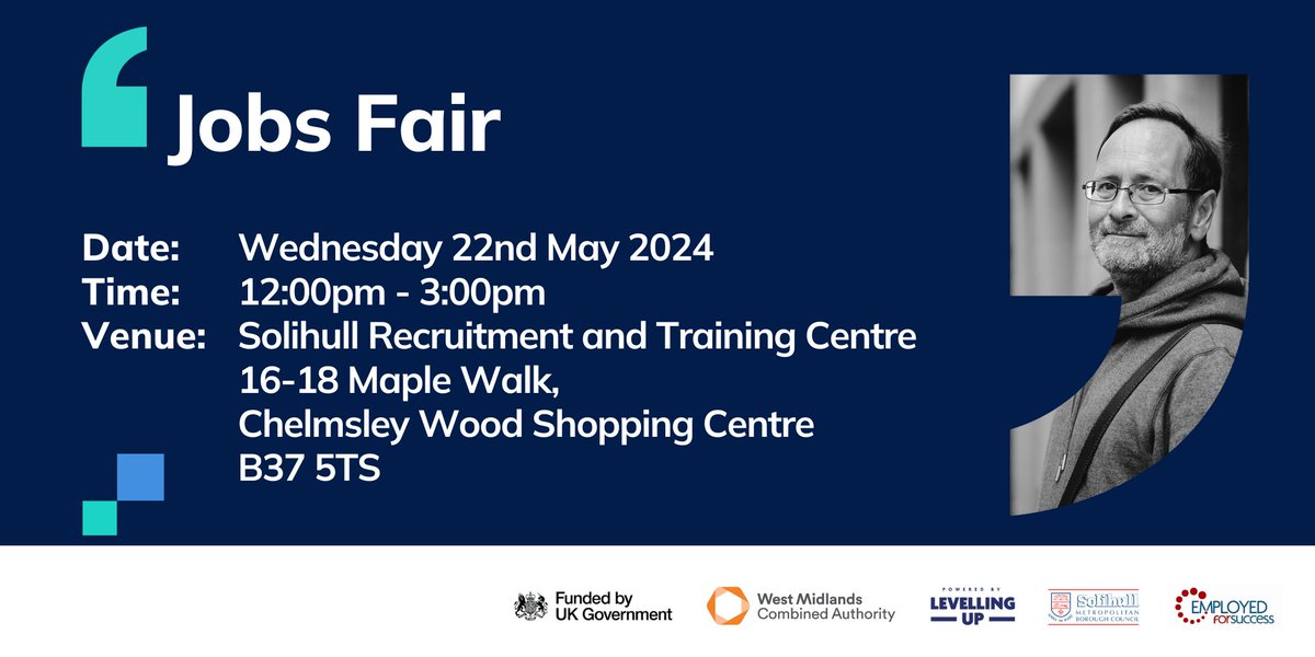 Have you signed up for our next #JobsFair yet?

There are roles available in Admin, Care and Construction, as well as Apprenticeships. You can speak to employers directly and get support for work or training from our team.
 
Sign up now: loom.ly/nKPN80o